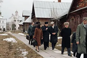 Stay: Francesco Cossiga visiting Russia
