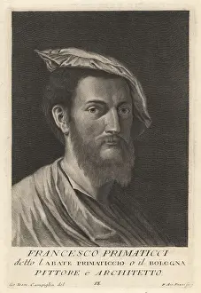 Fontainbleau: Francesco Primaticcio, Italian Mannerist painter, 1504-1570