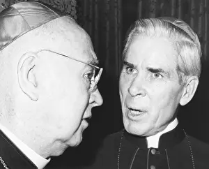 Culminating: Francis Cardinal Spellman with Bishop Fulton J