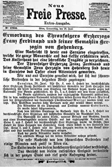 Presse: Francis Ferdinand, 18.12.1863 - 28.6.1914, Archduke