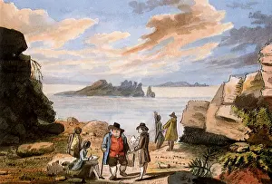 Howth: Francis Grose at Howth Head, Co. Dublin