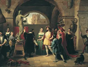Cellini: Francis I visits Cellini
