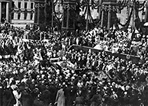 Magistrate: Francis Joseph I and Wilhelm II in Berlin, 1900