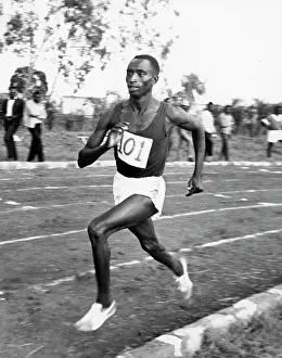 Kamba: Francis Kathenge, Kamba runner in action during