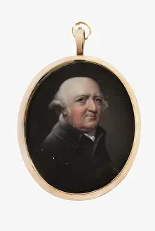 Powdered: Francis Willis by Henry Bone, c1800
