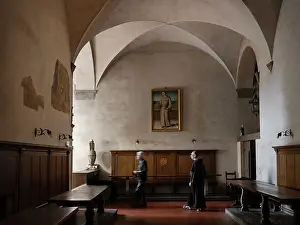 Tempio: Franciscan friars, Santa Croce, Florence, Tuscany, Italy