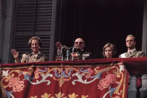 Oriente: Francisco Franco during his last public apparition from the