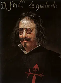 Velazquez: Francisco de Quevedo, by Velazquez
