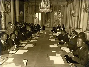 Francophone: Franco-African Conference, Elysee Palace, Paris
