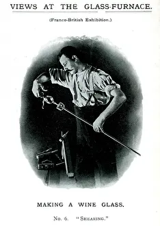 Shearing: Franco-British Exhibition 1908 - Webb Glass
