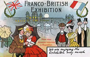 Franco British: Franco-British Exhibition - We are Enjoying the Exhibition!