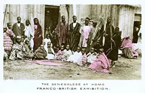 Senegalese: Franco-British Exhibition - Senegalese Exhibit