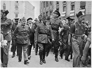 Mola: FRANCO AT BURGOS/1936