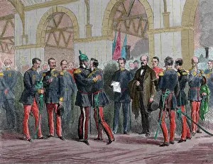 Americana: Franco-Prussian War. 1870-1871. King William I of Prussia re