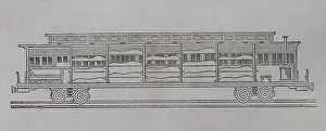Sanitary: Franco-Prussian War (1870-1871). Medical train