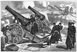 World History Archive: Franco-Prussian War 1870-1871: Prussian siege