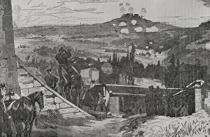 Explosions: Franco-Prussian War (1870-1871). Siege of Paris