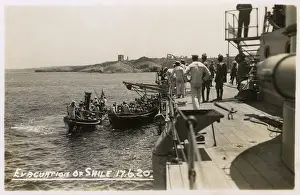 Cilicia: Franco-Turkish War - Evacuation of Sile in June, 1920