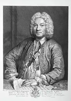 Couperin: Francois Couperin, engraving