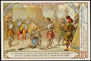 1515: FRANCOIS I KNIGHTED