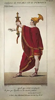 Pyrrhus: Francois Joseph Talma playing Pyrrhus in the