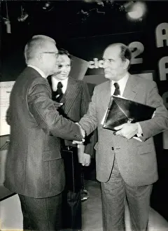 Televised: Francois Mitterrand and Jean-Pierre Fourcade, TV debate