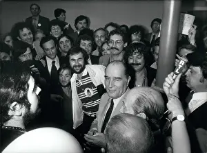 Mitterrand: Francois Mitterrand during presidential election process