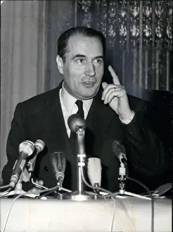 Correspondents: Francois Mitterrand at press conference