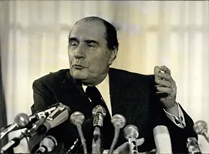 Strategies: Francois Mitterrand at press conference