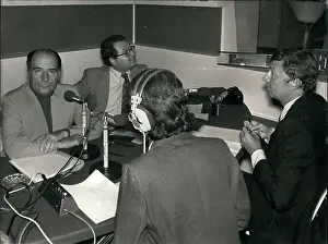 Challenged: Francois Mitterrand in radio interview