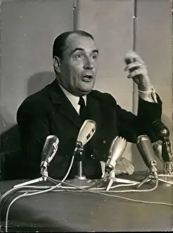 Correspondents: Francois Mitterrand responds to De Gaulle TV message
