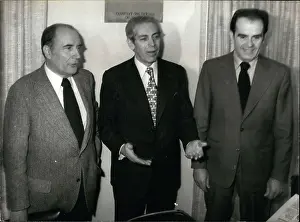 Marchais: Francois Mitterrand, Robert Fabre and Georges Marchais