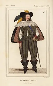 Noailles: Francois de Noailles, Comte d'Agen, musketeer