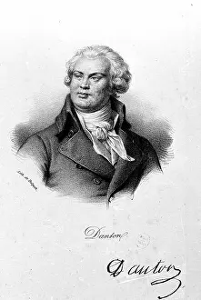 Danton: FranCois-Seraphin Delpech (1778-1825). Danton (1759-1794)