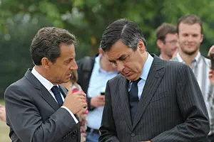 Fillon: Francoise Fillon & Nicolas Sarkozy