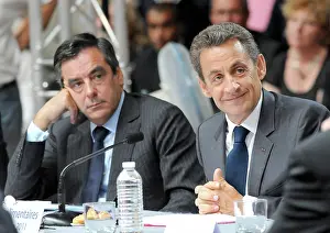 Fillon: Francoise Fillon & Nicolas Sarkozy