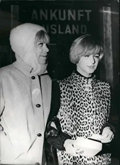Starnberg: Francoise Sagan and Hildegard Knef in Munich