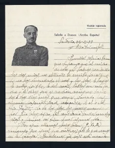 Censure: Franco's concentration camp of SantONA. Model