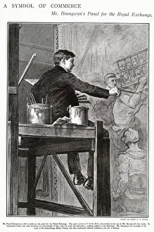 Brangwyn: Frank Brangwyn Panel for the Royal Exchange, London 1903