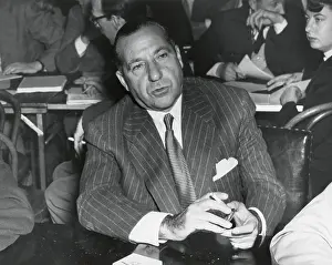 Syndicate: Frank Costello testifying before a Senate Interstate