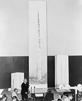 Dwarfed: Frank Lloyd Wright (1867-1959), American ?