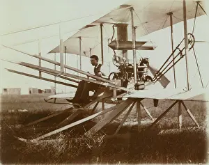 Mcclean: Frank McClean on the Short Biplane No1