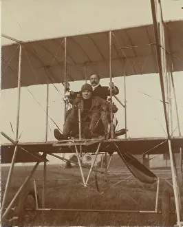 Mcclean: Frank McClean in his Short No3 with his first passenger