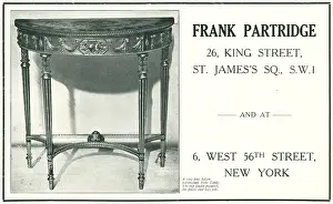 Satinwood: Frank partridge Advertisement