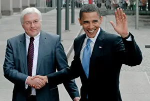 Steinmeier: Frank-Walter Steinmeier & Barack Obama