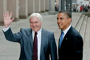 Steinmeier: Frank-Walter Steinmeier & Barack Obama
