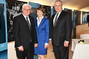 Herrmann: Frank-Walter Steinmeier, Elke B&, xfc;denbender & Joachim Her
