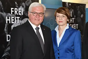 B And: Frank-Walter Steinmeier & Elke B&, xfc;denbender Frank-Walter