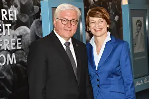 B And: Frank-Walter Steinmeier & Elke B&, xfc;denbender Frank-Walter