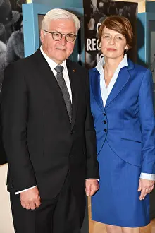 Frank-Walter Steinmeier & Elke B&, xfc;denbender Frank-Walter